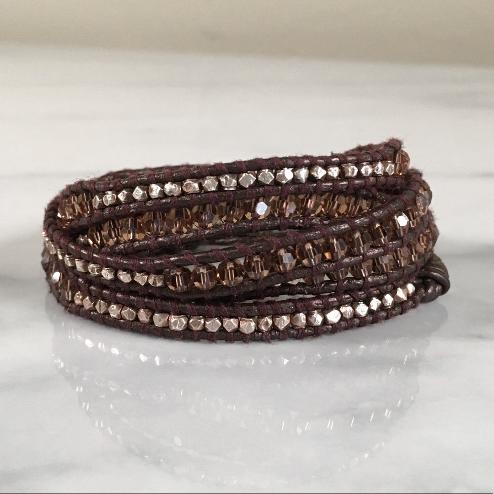 Authentic Chan Luu Wrap Bracelet, Leather